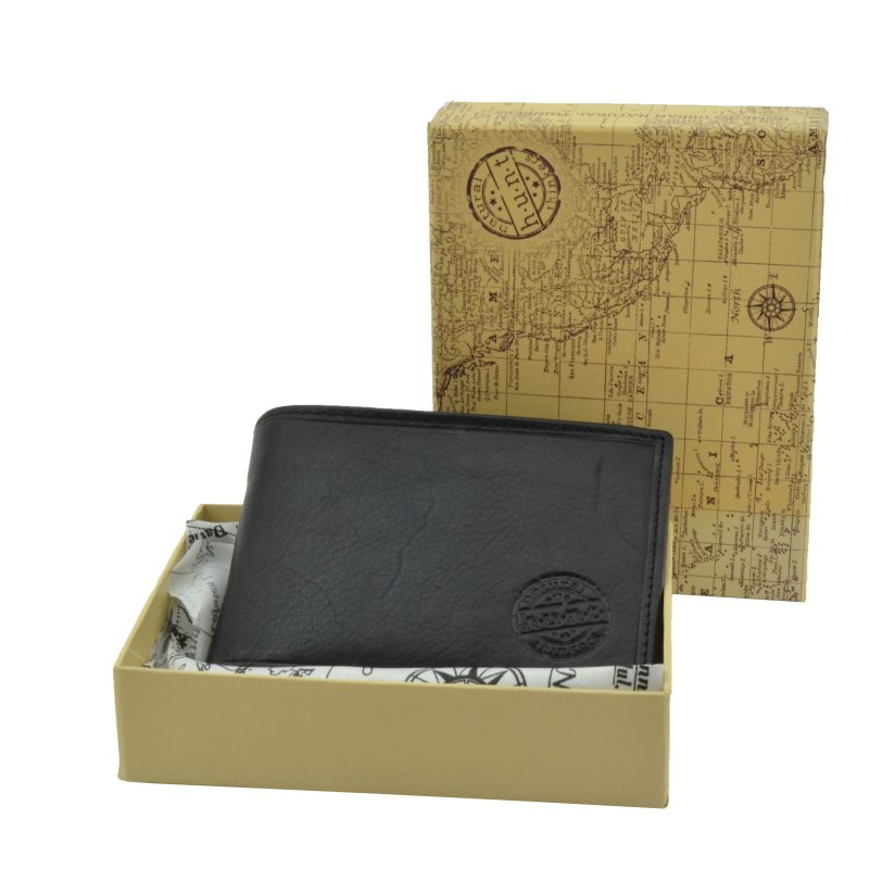 HUNT PORTEFEUILLE HOMME HU107006 — détail logo