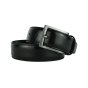 GIANMARCO VENTURI MEN'S LEATHER BELT 3.5 CM GMV-1002/35 — front view