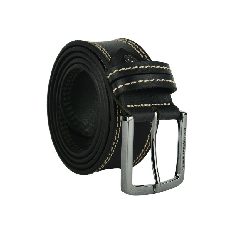GIANMARCO VENTURI CEINTURE HOMME CUIR 4 CM GMV-4009/40 — vue 13