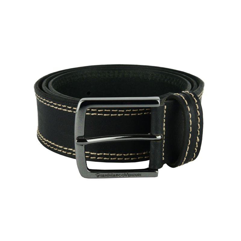 GIANMARCO VENTURI Men's Leather Belt 4 CM GMV-4009/40 — view 14
