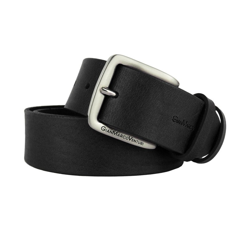 GIANMARCO VENTURI Men's Leather Belt 3.5 CM GMV-4011/35 — view 15