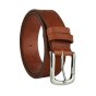 GIANMARCO VENTURI Men's Leather Belt 3.5 CM GMV-4011/35 — view 7