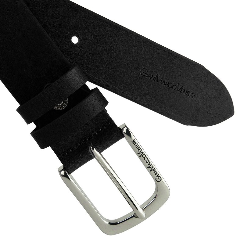 GIANMARCO VENTURI CEINTURE HOMME CUIR 3,5 CM GMV-4011/35 — vue 18