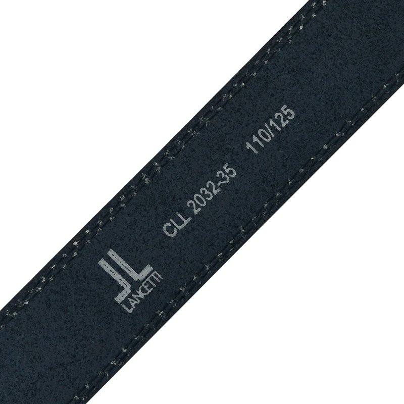 Lancetti Men's Belt with Tin Gift Box, 32 — detail
