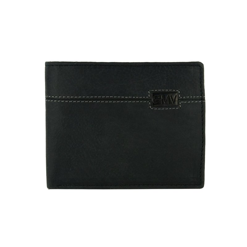 Gianmarco Venturi Men's Leather Wallet 1132-U2 — logo detail