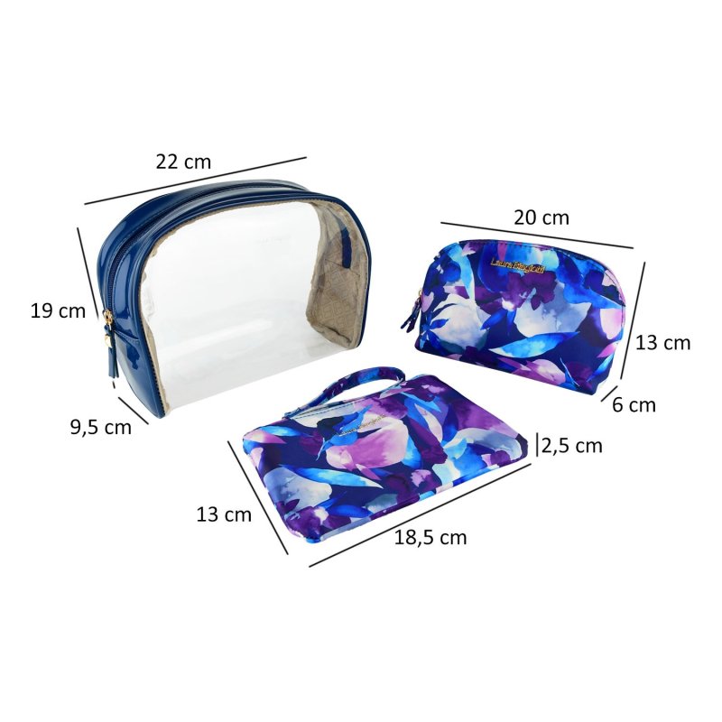 LAURA BIAGIOTTI SET 3 PEZZI POCHETTE BEAUTY 283 — vista 19