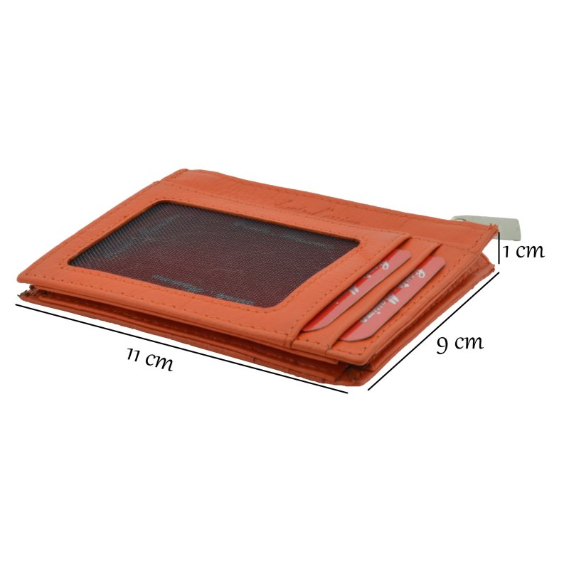 Conte Massimo Leather Card Holder 99119 — front view