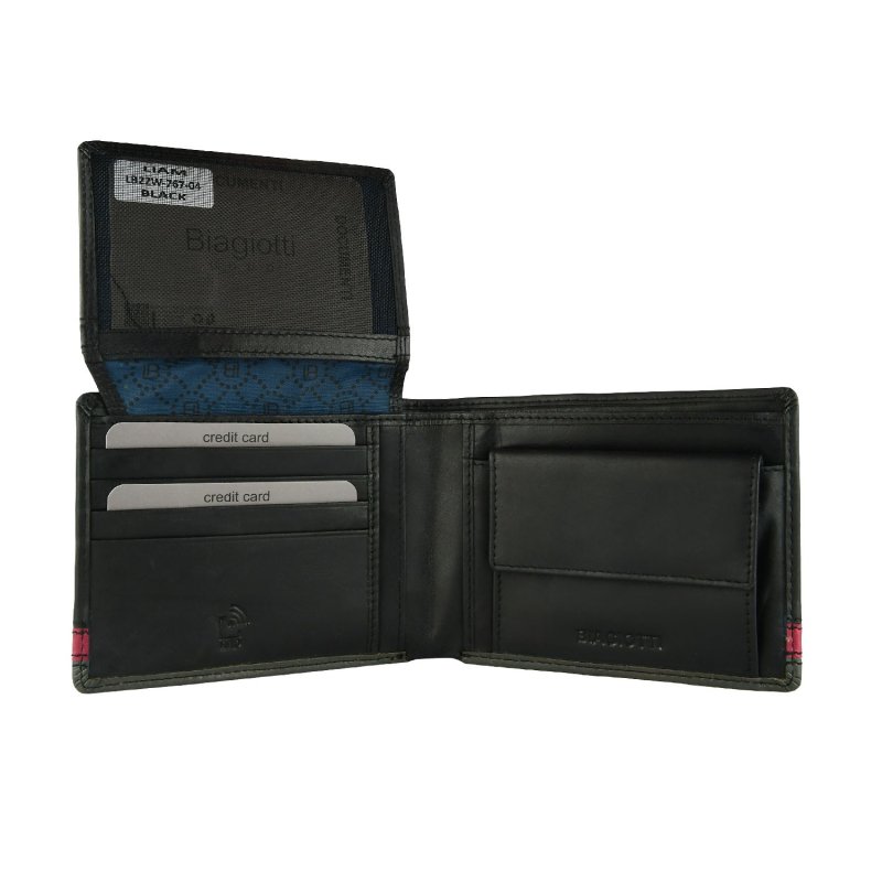 BIAGIOTTI PORTEFEUILLE HOMME CUIR VÉRITABLE LB-22W-767-04 — vue 8