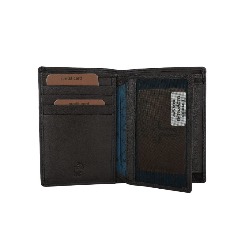 Lancetti Men's Wallet in Leather, Vertical LL-22W-762-43 — view 7