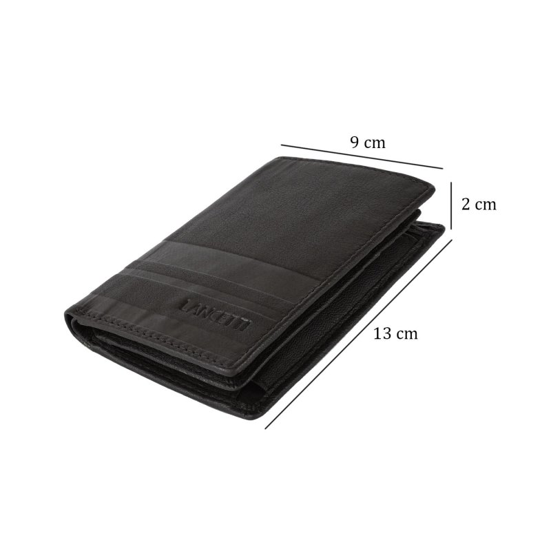 LANCETTI HERREN-GELDBÖRSE HOCHFORMAT AUS ECHTEM LEDER LL-22W-762-43 — Ansicht 10