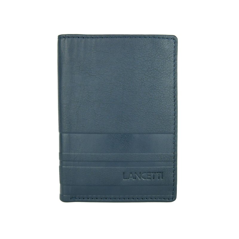 Lancetti Men's Wallet in Leather, Vertical LL-22W-762-43 — view 11