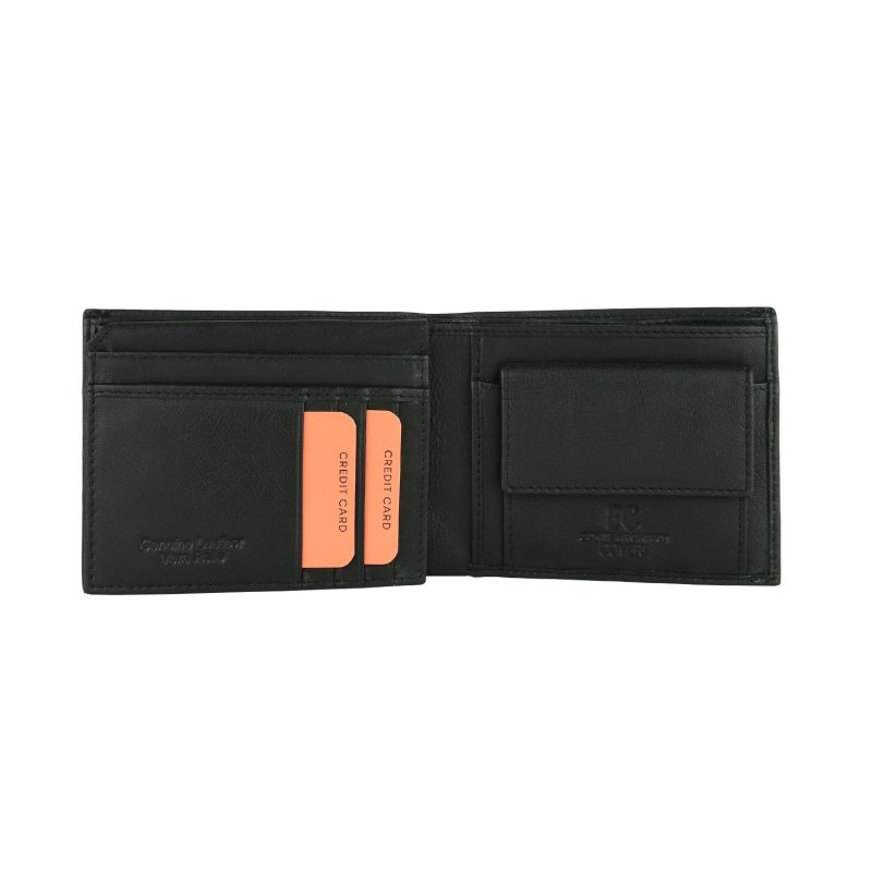 EC Coveri Men's Wallet in Leather NR1 — view 12