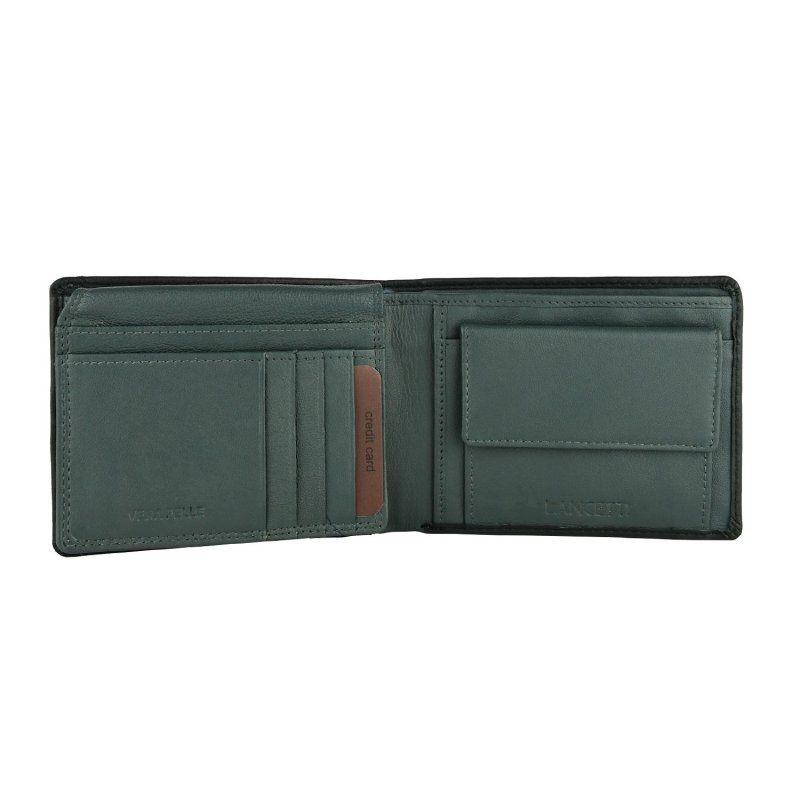 LANCETTI PORTEFEUILLE HOMME CUIR VÉRITABLE LL-22W-764-04 — vue de face