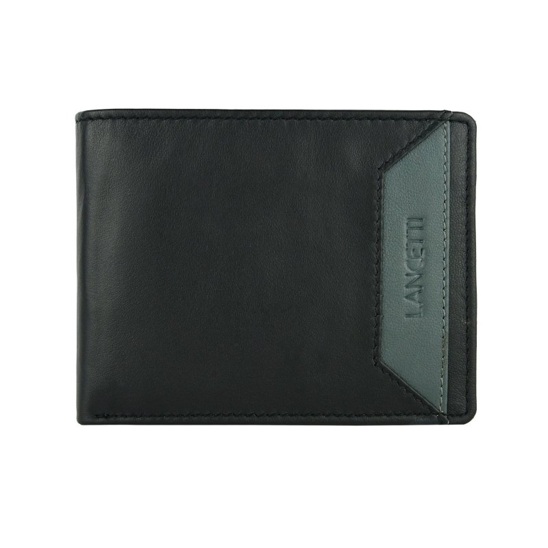 Lancetti Men's Wallet in Leather LL-22W-764-04