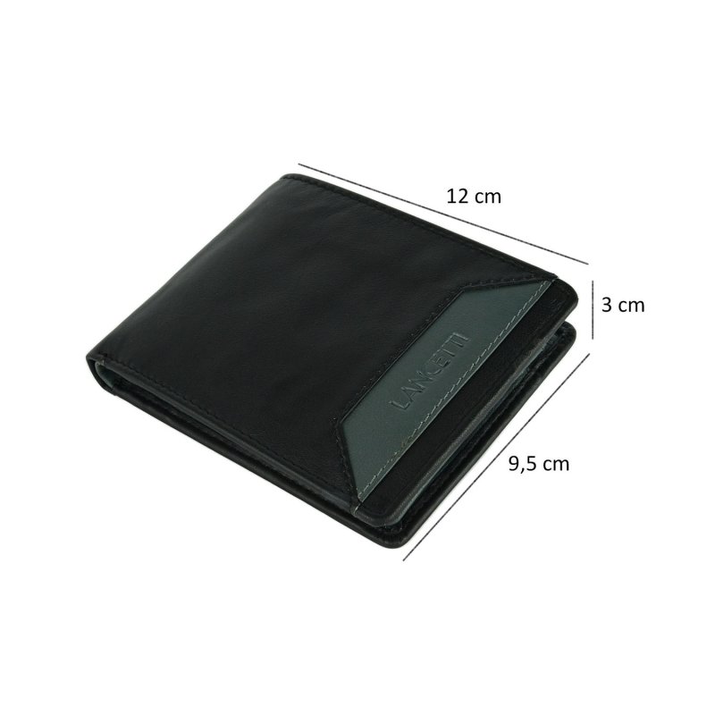 LANCETTI CARTERA DE HOMBRE PIEL AUTÉNTICA LL-22W-764-04 — detalle