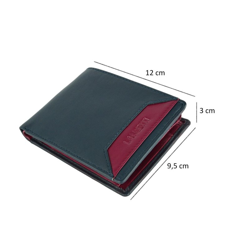 LANCETTI HERREN-GELDBÖRSE AUS ECHTEM LEDER LL-22W-764-04 — Ansicht 15
