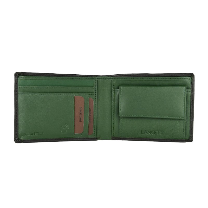 Lancetti Men's Wallet in Leather, Without Window LL-22W-764-03 — view 10
