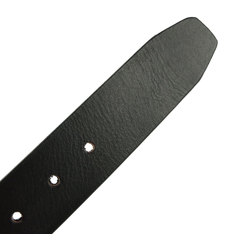 CONTE MASSIMO CEINTURE HOMME 4 CM BG12 — détail logo