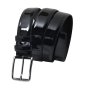 CONTE MASSIMO PATENT LEATHER BELT 0035 — back view