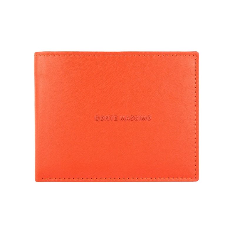 CONTE MASSIMO CARTERA DE HOMBRE PIEL AUTÉNTICA K2