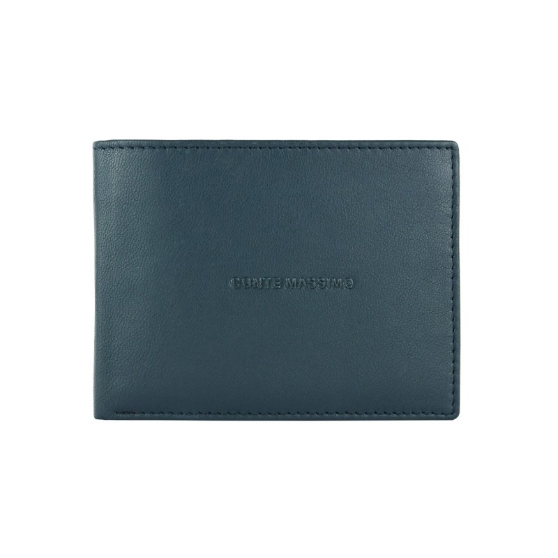 CONTE MASSIMO CARTERA DE HOMBRE PIEL AUTÉNTICA K2 — vista 7