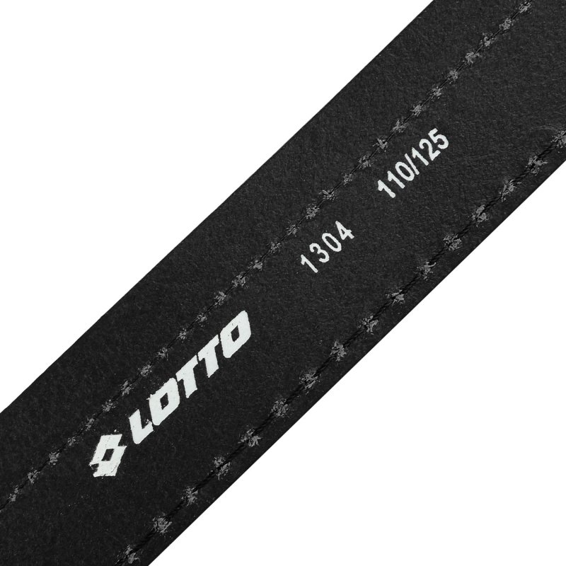 LOTTO Men's Belt 4cm 1304 — logo detail