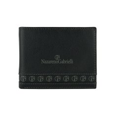 NAZARENOGABRIELLI Men's Leather Wallet Classic NG-368-1