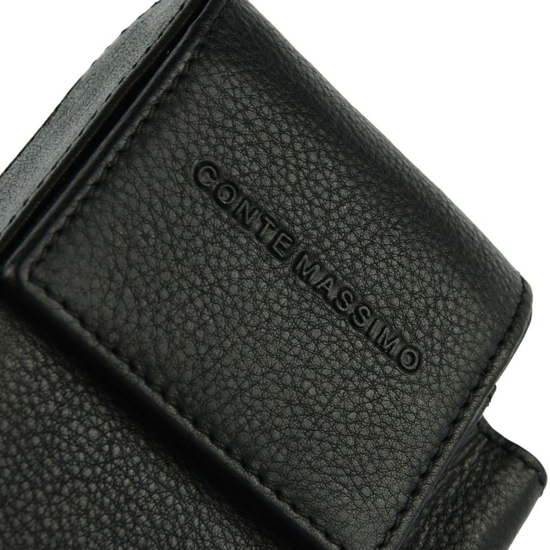 CONTE MASSIMO PORTASIGARETTE IN PELLE ART1055 — vista frontale