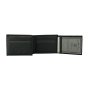 CONTE MASSIMO MEN'S LEATHER WALLET 2 WINDOWS ART24 — inside