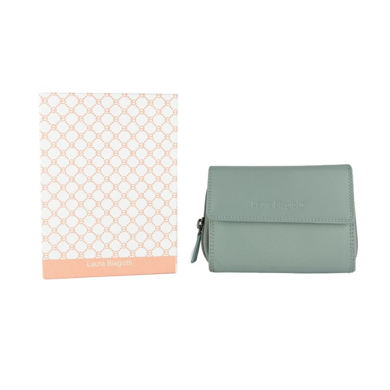 LAURA BIAGIOTTI PORTEFEUILLE FEMME EN CUIR VÉRITABLE 760-32 — vue 18