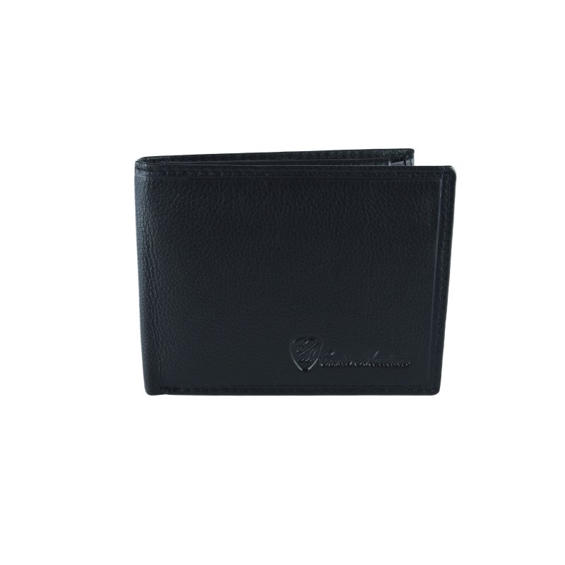 CONTE MASSIMO MEN'S SLIM WALLET 2526 — logo detail
