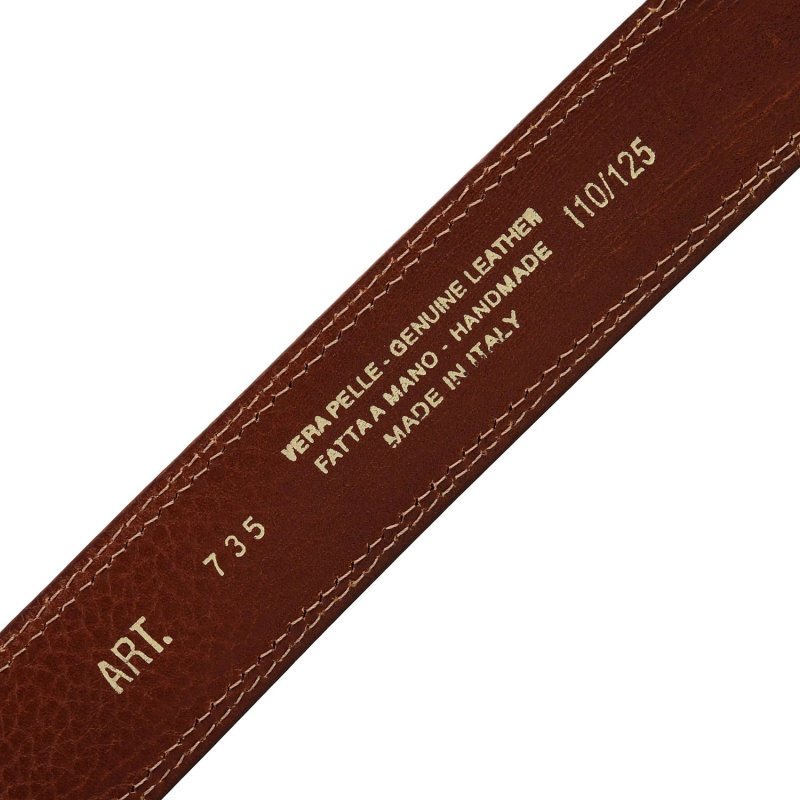 CONTE MASSIMO Men's Belt 3.5cm Made in Italy 735 — view 18