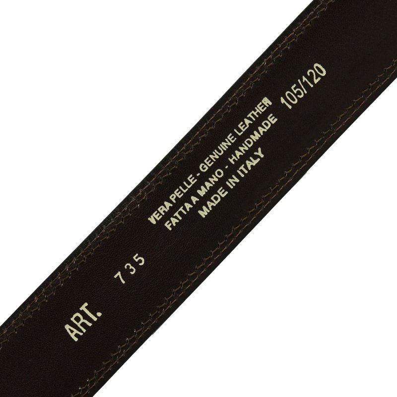 CONTE MASSIMO Men's Belt 3.5cm Made in Italy 735 — view 24