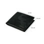 POLICE HERREN-BRIEFTASCHE SLIM ECHTLEDER CAMOUFLAGE — Logo-Detail
