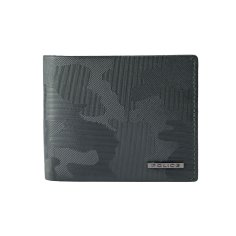 POLICE MEN'S SLIM LEATHER WALLET CAMOUFLAGE 2