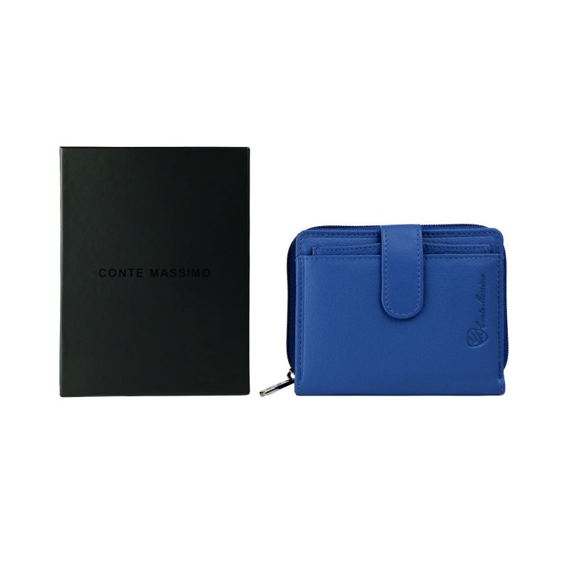 CONTE MASSIMO PORTEFEUILLE FEMME CUIR VÉRITABLE PETIT 2304B — vue 18