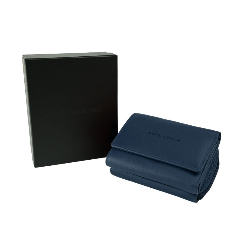 CONTE MASSIMO Women's Small Leather Wallet 720D — view 10