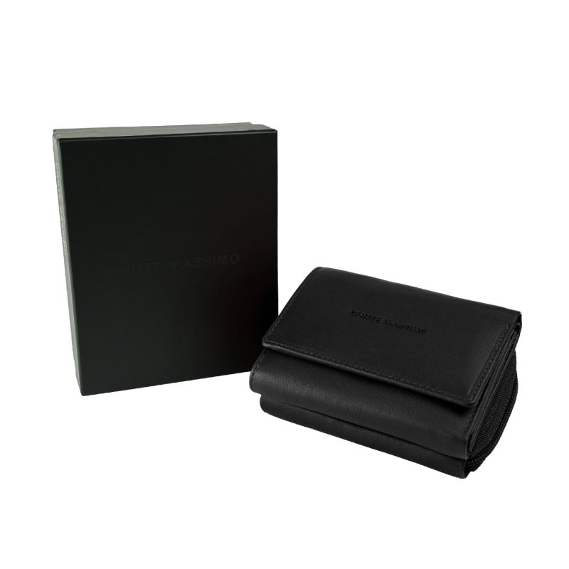 CONTE MASSIMO Women's Small Leather Wallet 720D — view 28