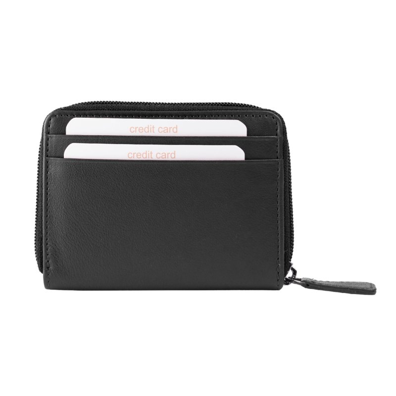 LAURA BIAGIOTTI Women's Small Leather Wallet With Multicolor Interior 764-26 — view 19