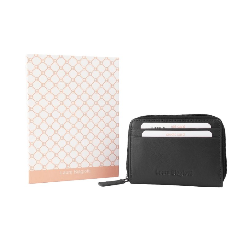 LAURA BIAGIOTTI DAMEN-BRIEFTASCHE ECHTLEDER KLEIN MIT INNEN MULTICOLOR 764-26 — Ansicht 20