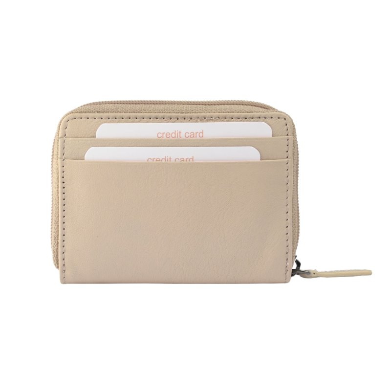 LAURA BIAGIOTTI Women's Small Leather Wallet With Multicolor Interior 764-26 — view 24