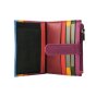 LAURA BIAGIOTTI KARTENETUI ECHTLEDER HERREN UND DAMEN MULTICOLOR 764-53 — Rückansicht
