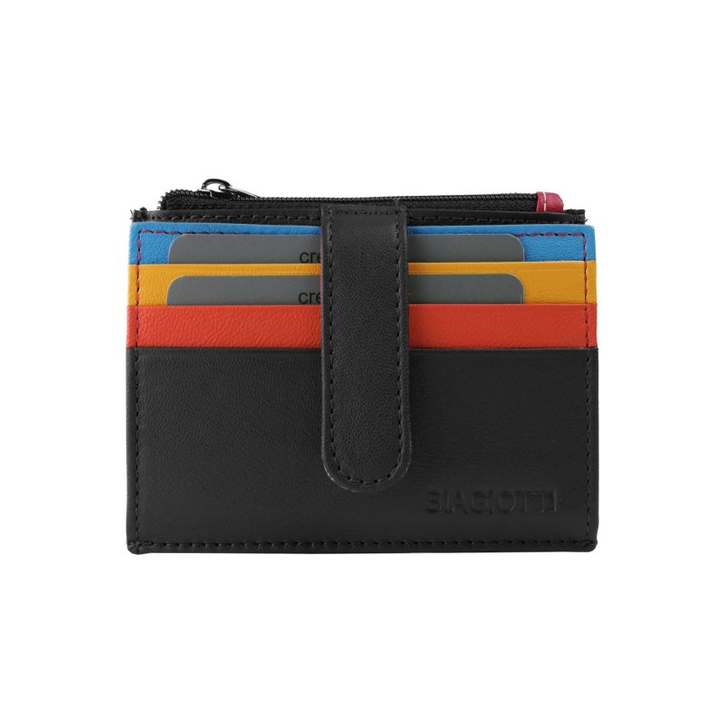 LAURA BIAGIOTTI Unisex Leather Card Holder Multicolor 764-53 — view 7