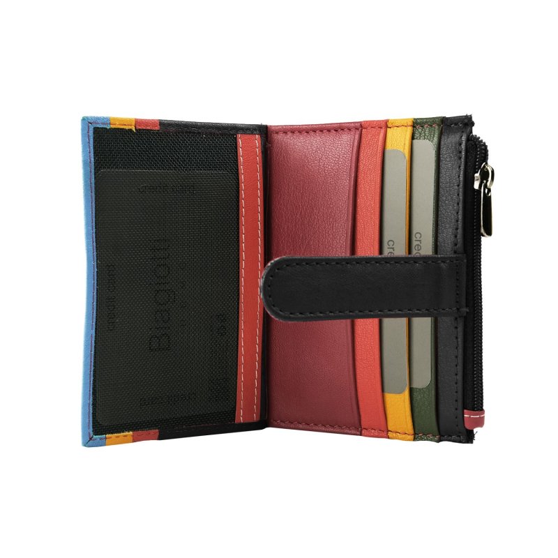 LAURA BIAGIOTTI TARJETERO PIEL AUTÉNTICA HOMBRE Y MUJER MULTICOLOR 764-53 — vista 9