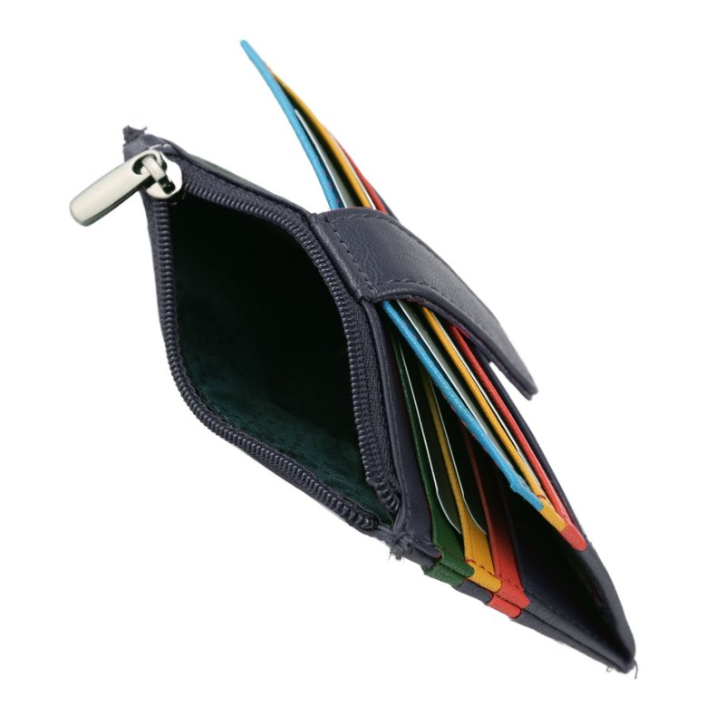 LAURA BIAGIOTTI Unisex Leather Card Holder Multicolor 764-53 — view 22
