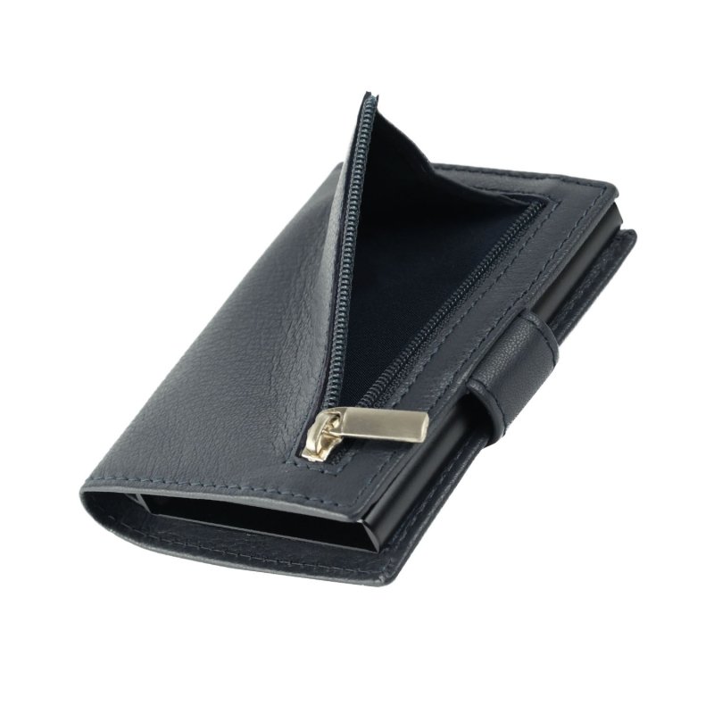 JAGUAR CARTERA HOMBRE PIEL AUTÉNTICA CON TARJETERO DESLIZANTE 92 — vista trasera