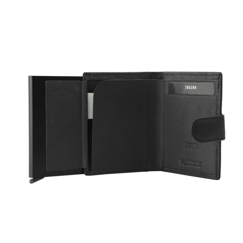JAGUAR Men's Leather Wallet With Card Case Shell 92 — view 8