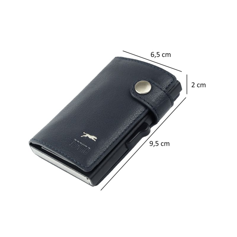 JAGUAR Men's Leather Wallet with Card Holder Case 44 — detail