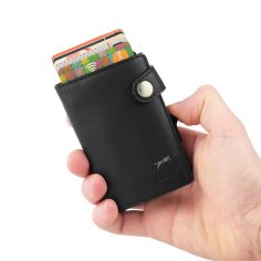 JAGUAR CARTERA HOMBRE PIEL AUTÉNTICA CON TARJETERO DESLIZANTE 44 2