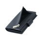 JAGUAR Men's Leather Wallet with Card Holder Case 89 — back view